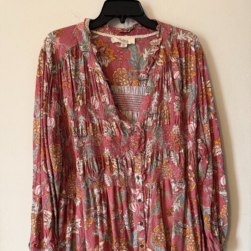 Nurture Floral Print Blouse-Women's